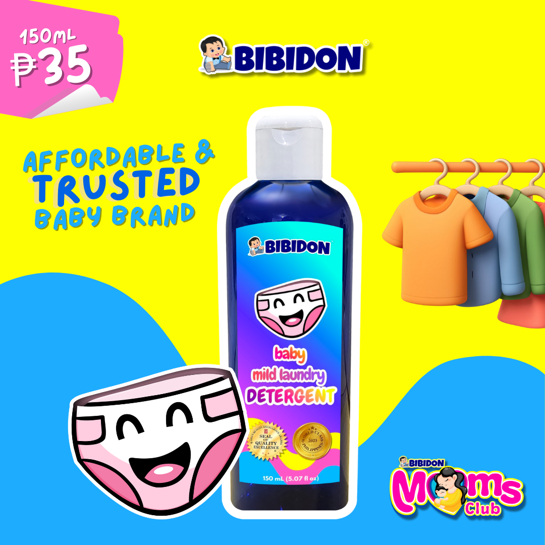 BIBIDON 150ML Baby Mild Laundry DETERGENT