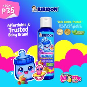 BIBIDON 150ML Baby Bottle & Utensil Cleanser